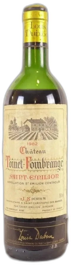 image du vin Château Toinet-Fombrauge