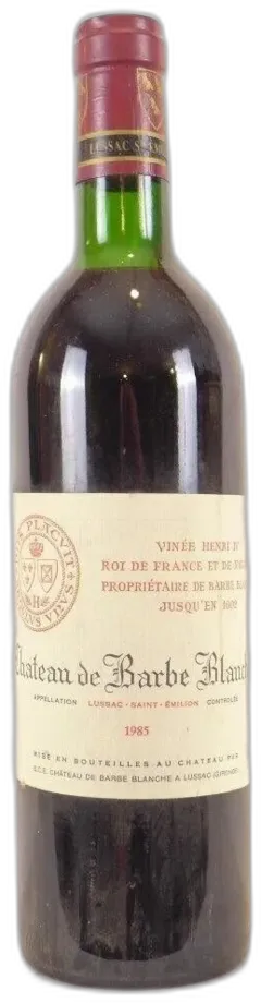 illustration du vin Château de Barbe Blanche