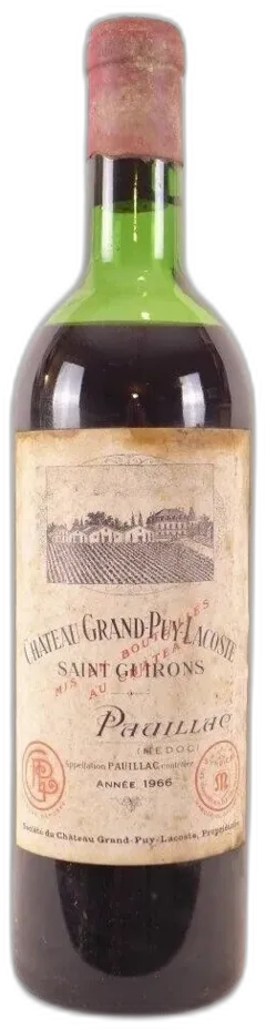 photo du vin Château Grand-Puy-Lacoste
