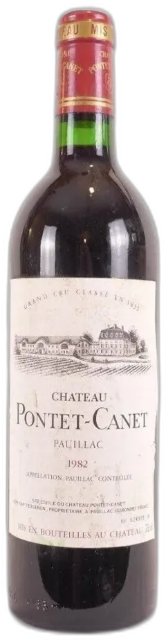 photo du vin Château Pontet-Canet