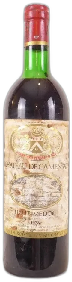 photo du vin Château de Camensac
