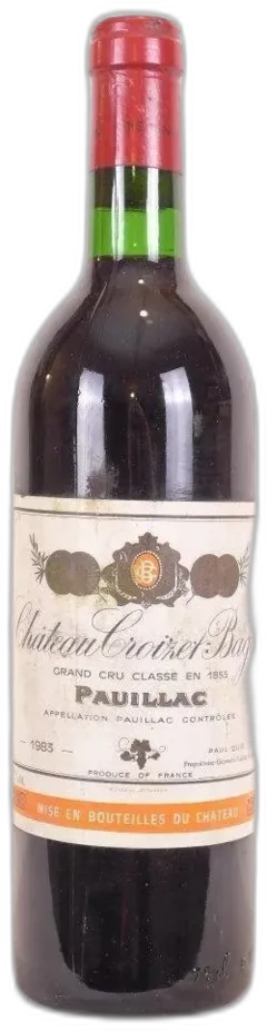 illustration du vin Château Croizet-Bages