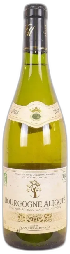 photo du vin Aligoté François Martenot