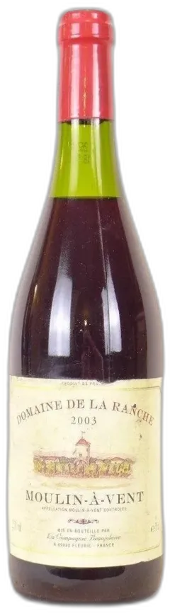 photo du vin Domaine de la Ranche Rouge