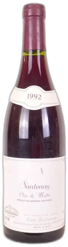 aperçu du vin Clos de Malte