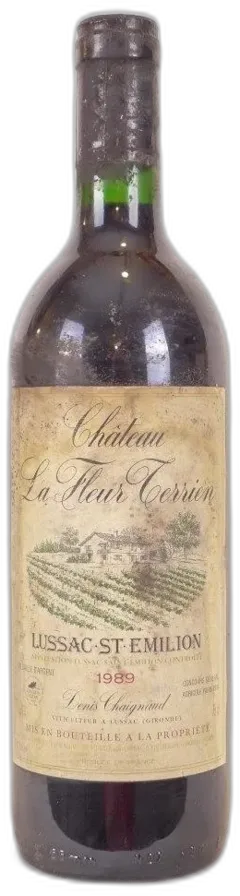 capture du vin Château la Fleur Terrin