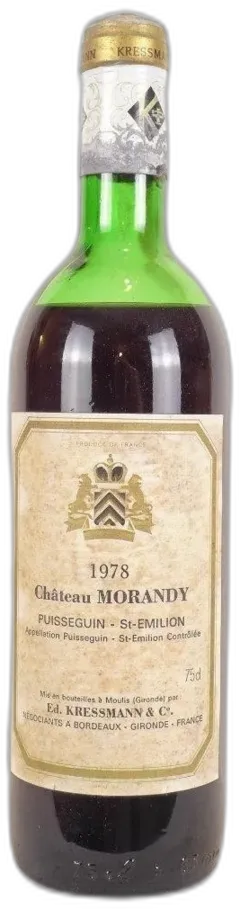 photo du vin Kressmann Château Morandy