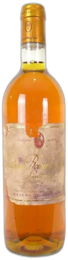 photo du vin Château Romer du Hayot