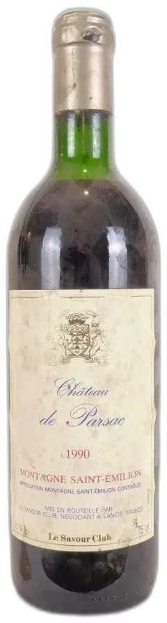 image du vin Château de Parsac Savour Club