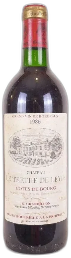 photo du vin Château le Tertre de Leyle