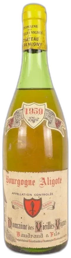 photo du vin Aligoté Domaine des Vieilles Vignes