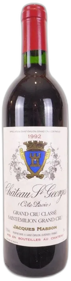 photos du vin Château Saint-Georges Côte Pavie