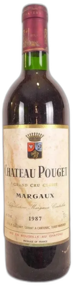 photo du vin Château Pouget