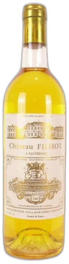 photo du vin Château Filhot