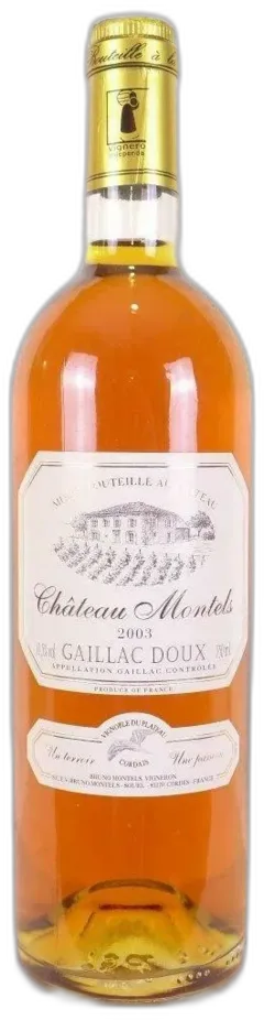 illustration du vin Château Montels Moelleux