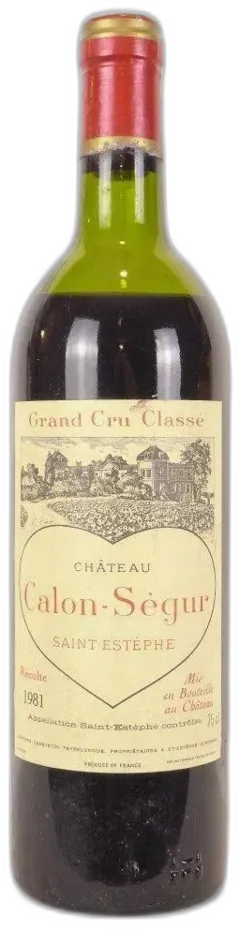 photos du vin Château Calon-Ségur