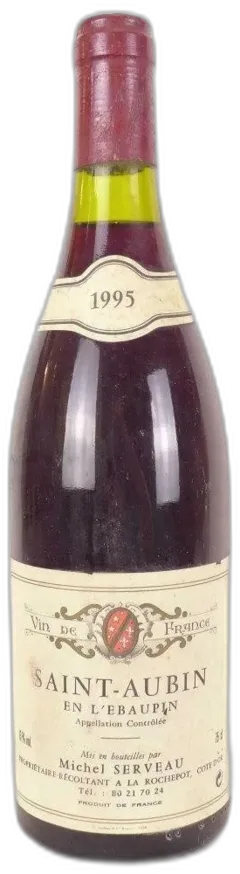 capture du vin Michel Serveau en l’Ebaupin