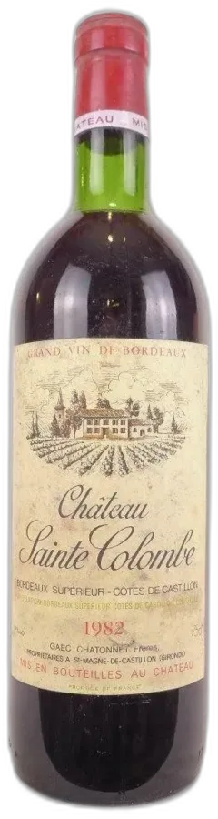 image du vin Château Sainte Colombe