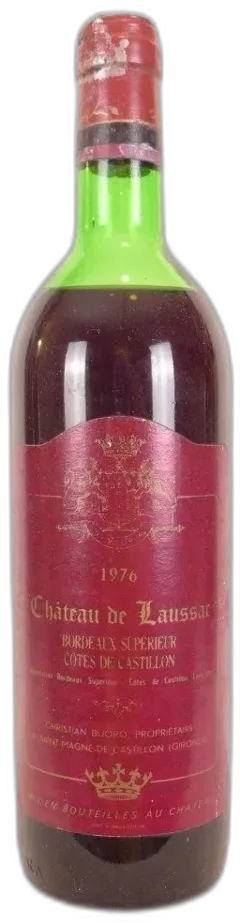 vue du vin Château de Laussac