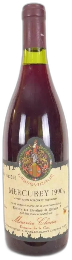 photo du vin Maurice Chenu Tastevinage