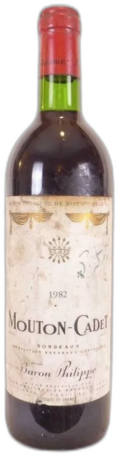 photo du vin Mouton-Cadet Baron Philippe de Rothschild
