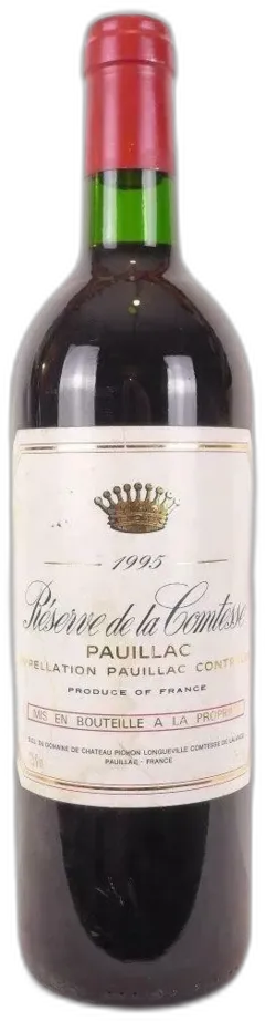 illustration du vin Réserve de la Comtesse
