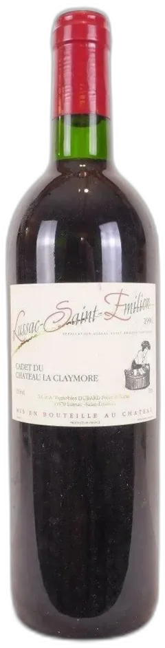 capture du vin Cadet du Château la Claymore