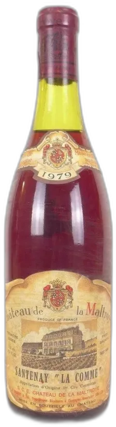 photo du vin Château de la Maltroye la Comme