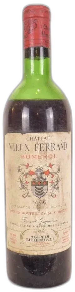 capture du vin Château Vieux Ferrand Alexis Lichine