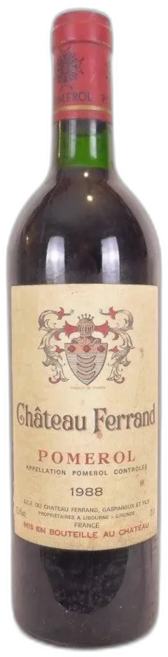 capture du vin Château Ferrand