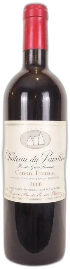 aperçu du vin Château du Pavillon