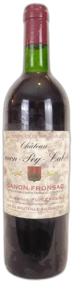 photos du vin Château Canon-Pey-Labrie