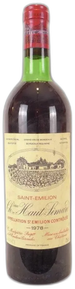 photo du vin Château Haut-Simard