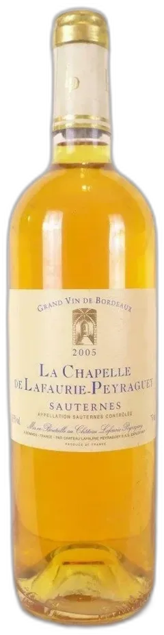 illustration du vin La Chapelle de Lafaurie-Peyraguey