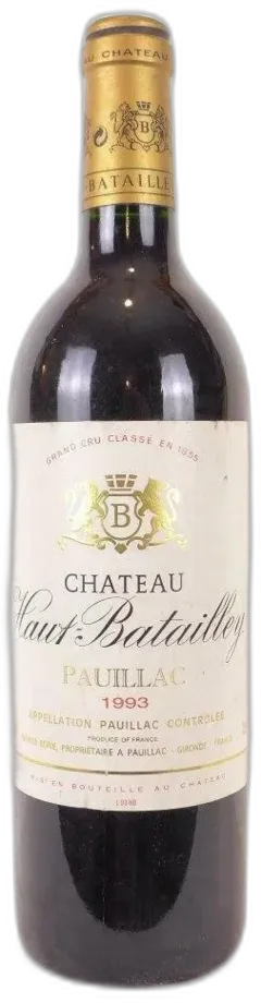 vue du vin Château Haut-Batailley