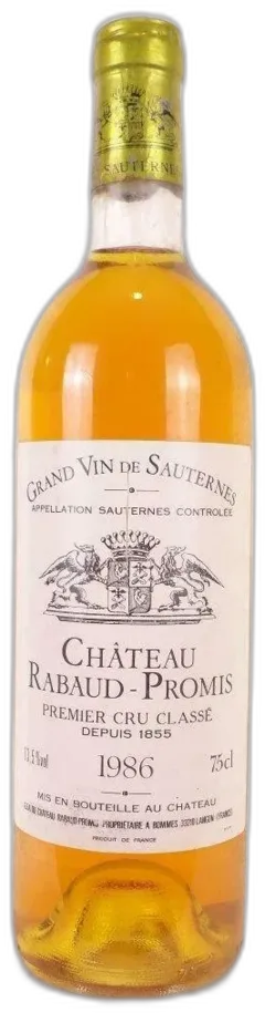 capture du vin Château Rabaud-Promis