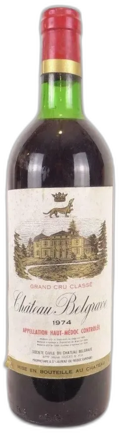 photo du vin Château Belgrave