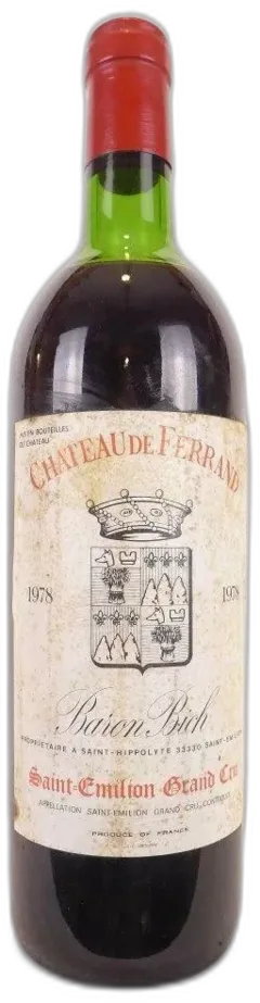 photos du vin Château de Ferrand Baron Bich