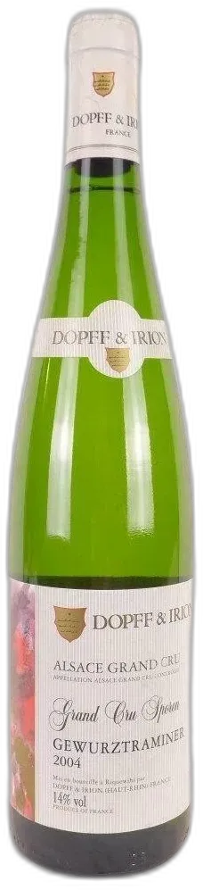 photo du vin Gewurztraminer Dopff et Irion Sporen