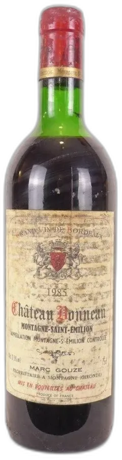 vue du vin Château Bonneau