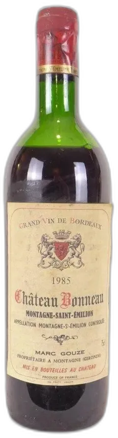 vue du vin Château Bonneau