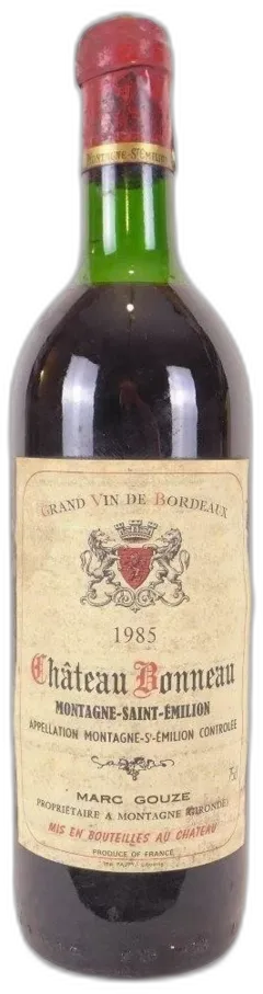 vue du vin Château Bonneau