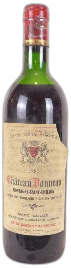 vue du vin Château Bonneau