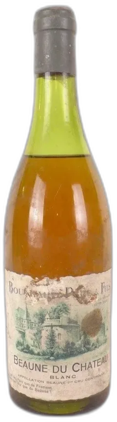 photo du vin Années 50 Beaune Bouchard Père et Fils Premier Cru Non Millésimé Années 1950 à 1960 Blanc Bourgogne