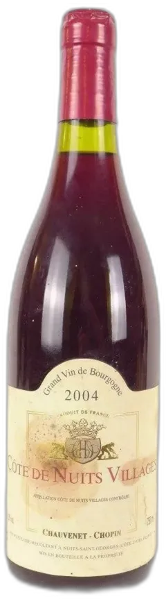 aperçu du vin Chauvenet Chopin