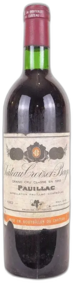 illustration du vin Château Croizet-Bages
