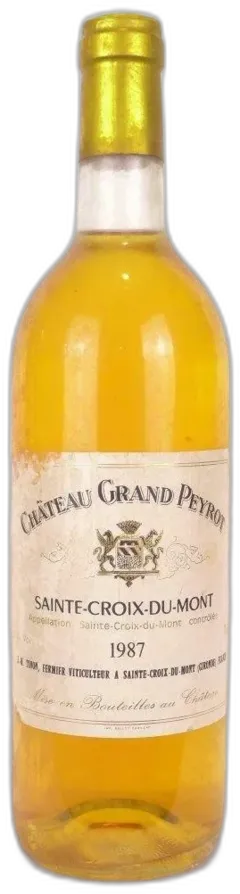 photo du vin Château Grand Peyrot