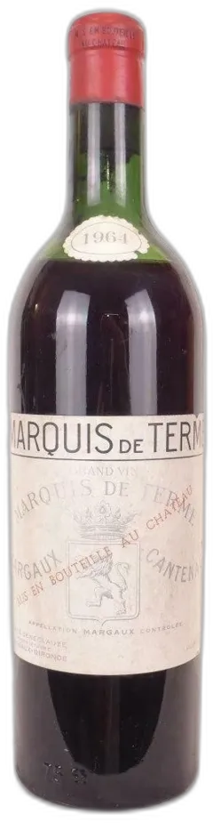 aperçu du vin Château Marquis de Terme