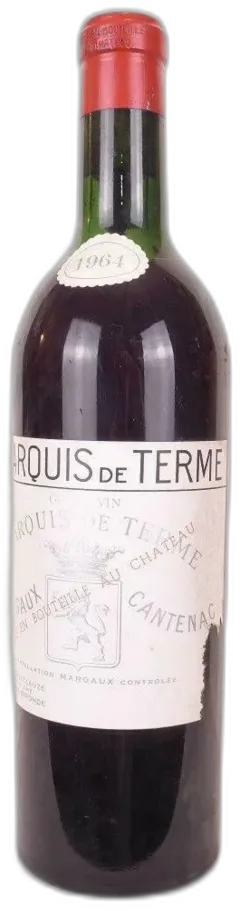 aperçu du vin Château Marquis de Terme
