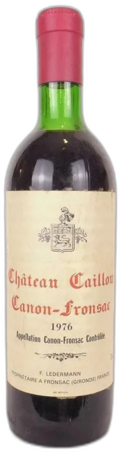 capture du vin Château Caillon